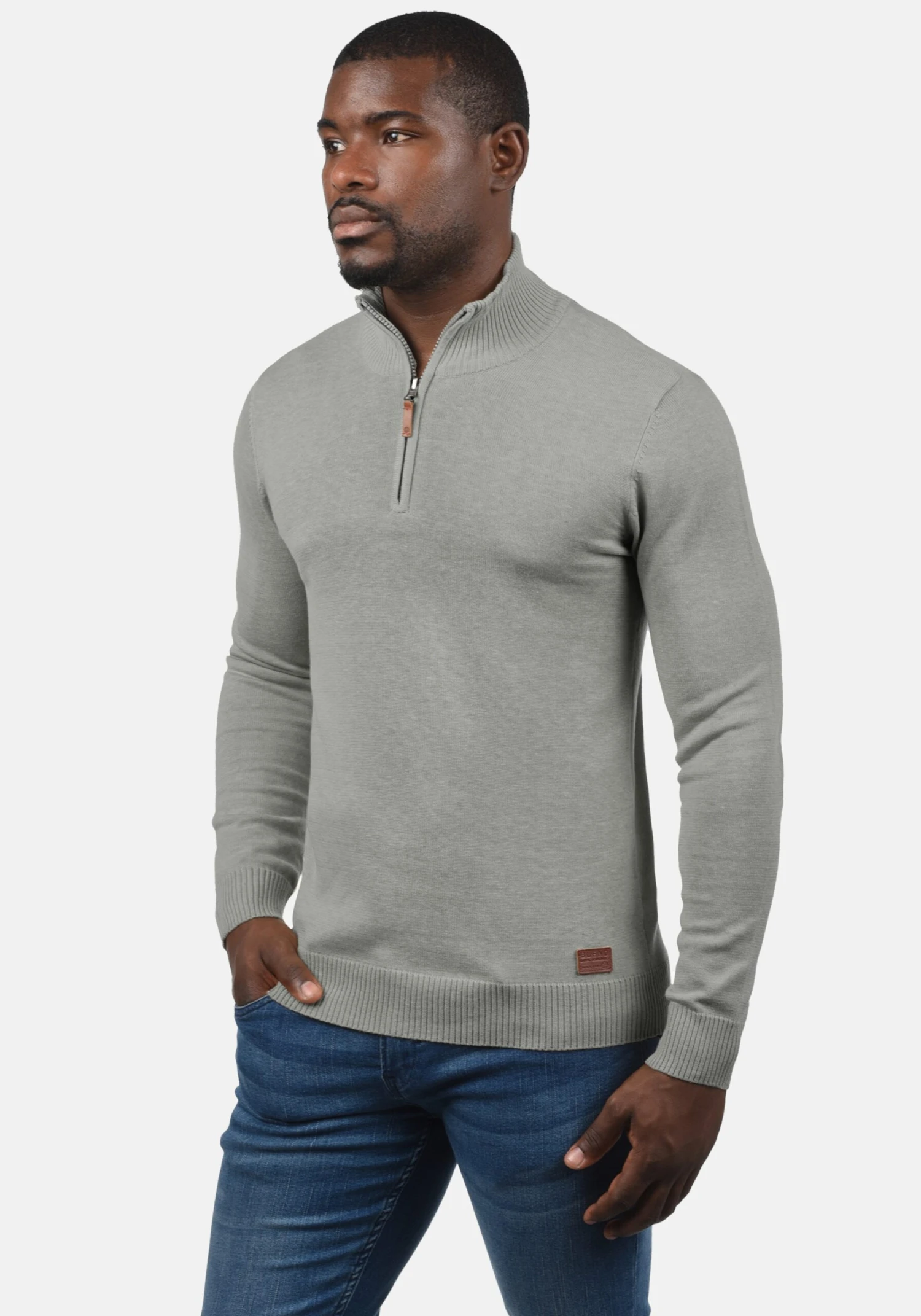 Blend Coltruien Trui Robin Heren Beige 4 Blend Coltruien Trui Robin Heren Beige - Afbeelding 2