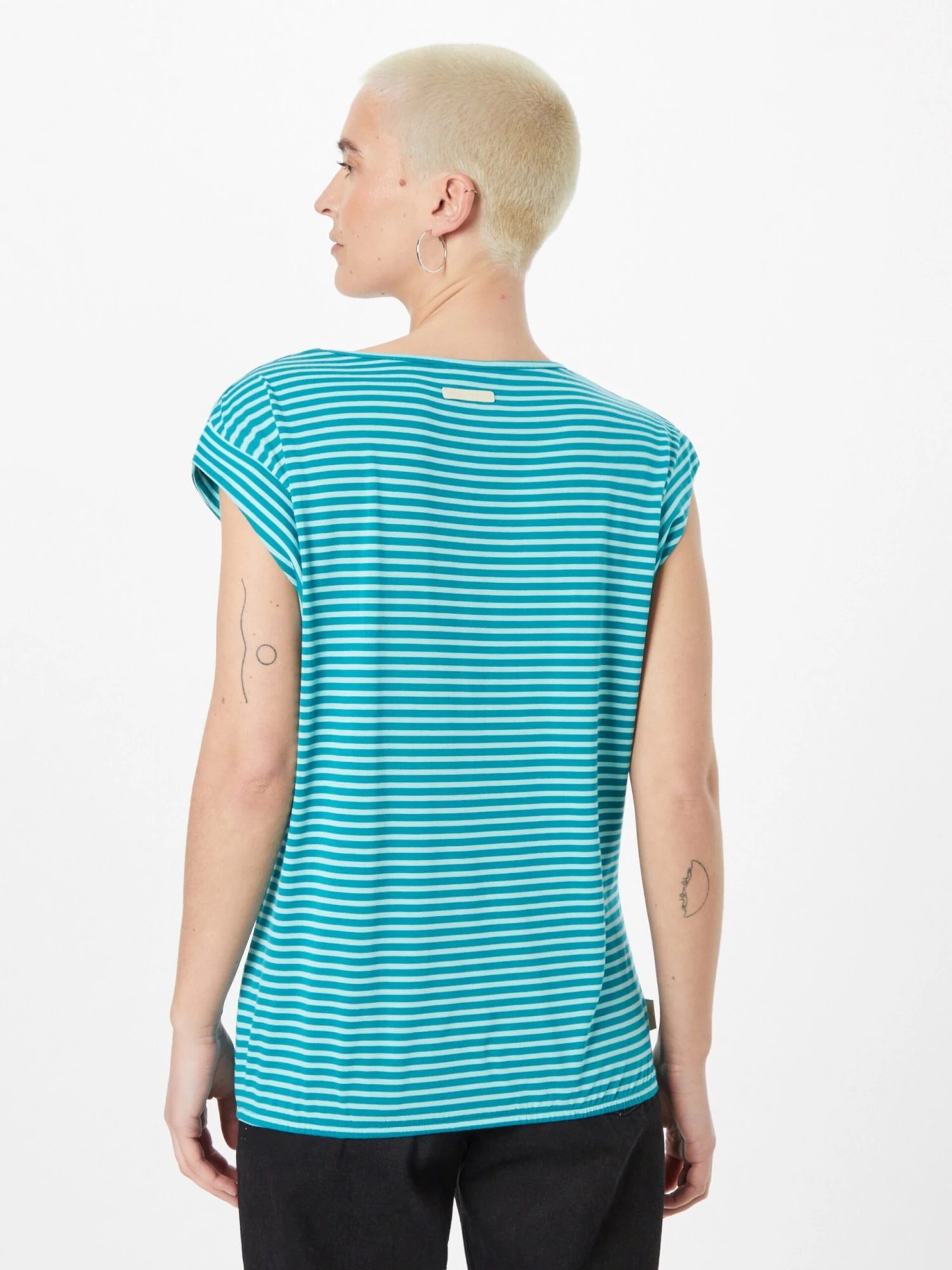 Ragwear T-shirts Shirt TULSA Dames Lichtblauw 6 Ragwear T-shirts Shirt TULSA Dames Lichtblauw - Afbeelding 4