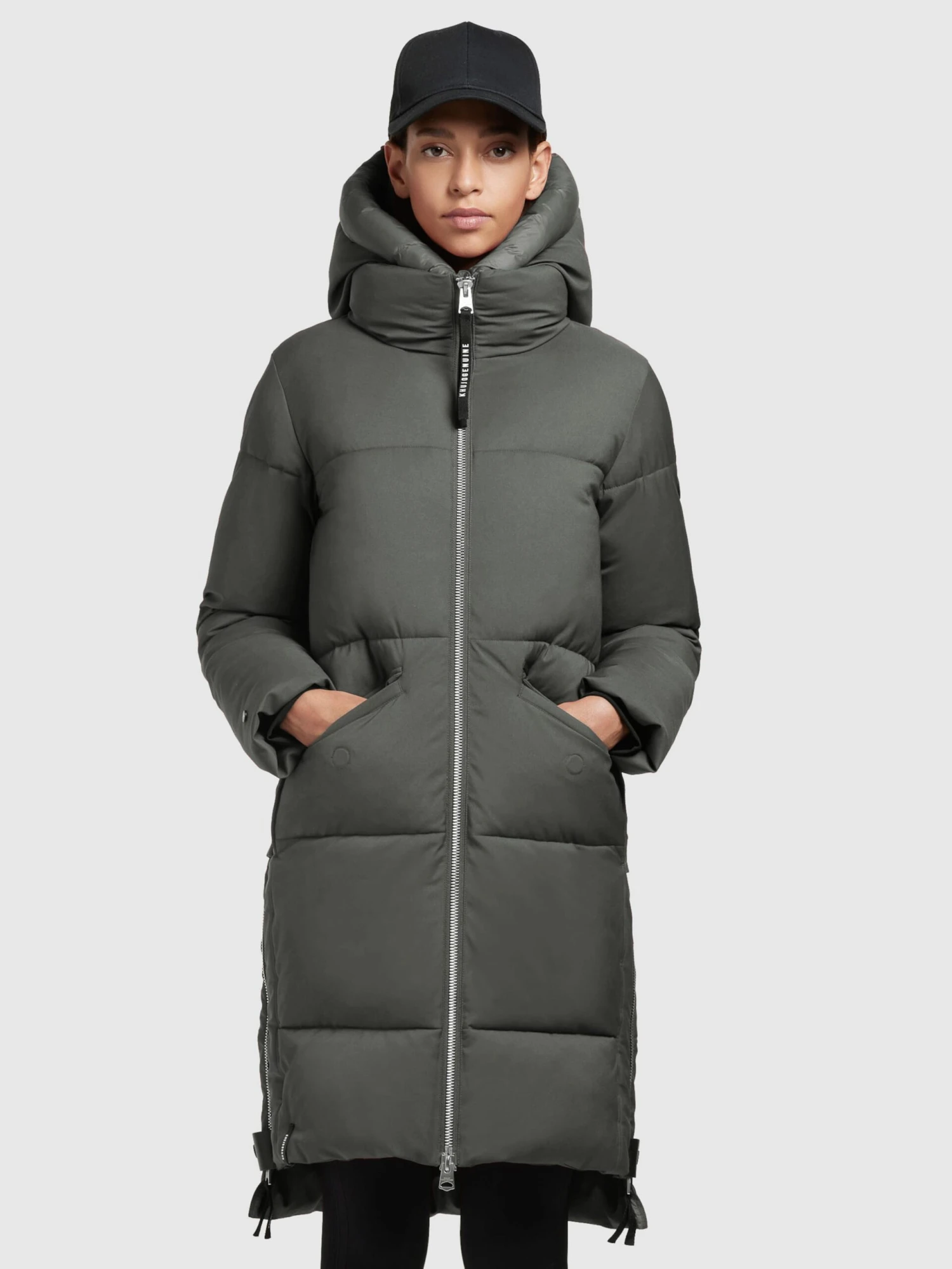 Khujo Wintermantels Wintermantel Aniva Dames Olijfgroen 4 Khujo Wintermantels Wintermantel Aniva Dames Olijfgroen - Afbeelding 2