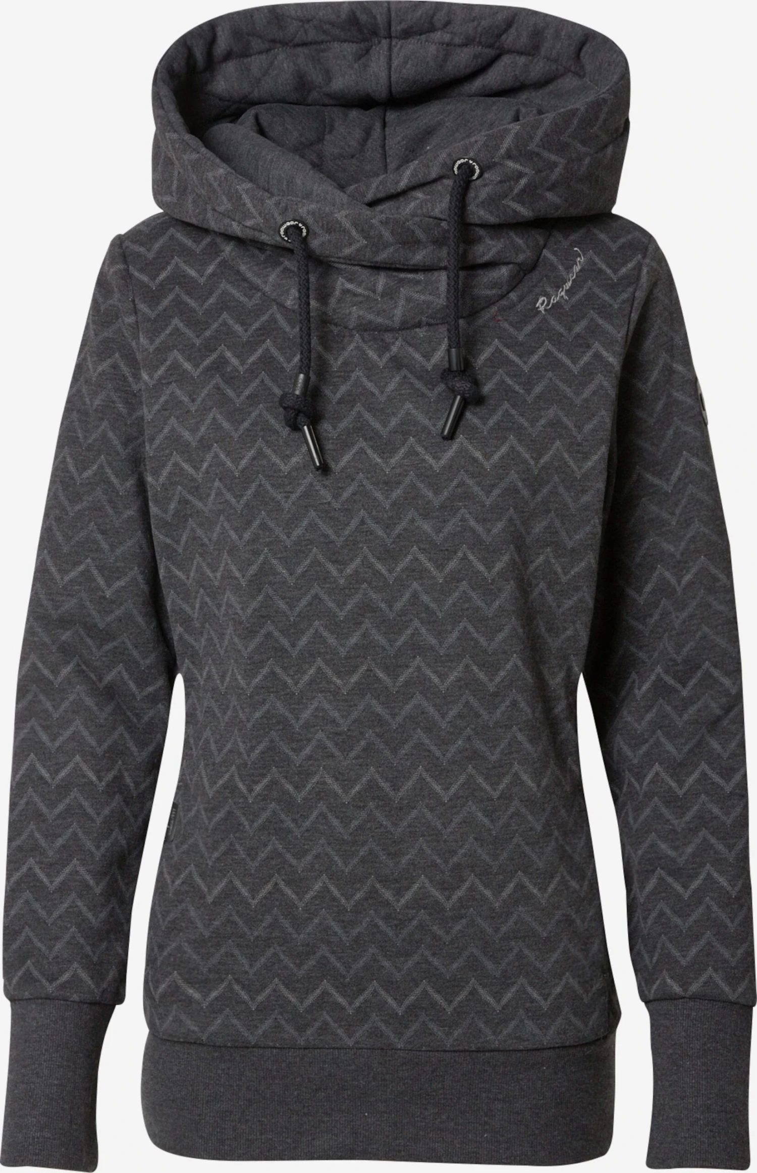 Ragwear Hoodies Sweatshirt GRIPY Dames Zwart 3 Ragwear Hoodies Sweatshirt GRIPY Dames Zwart