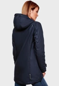 Navahoo Winterjassen Winterjas Lindraa Dames Donkerblauw -Chique Kleding Winkel 710cd349cca2c1b33865ed27859ca0f5