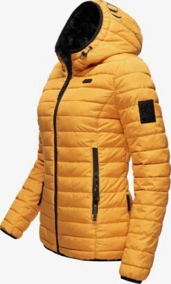 Marikoo Winterjassen Winterjas Jaylaa Dames Goudgeel -Chique Kleding Winkel 716e6e94a513406d897bf44e092db641