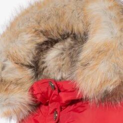Marikoo Parkas Winterparka Grinsekatze Dames Rood -Chique Kleding Winkel 71b01ea5ab36d1f4eb00753c6fd609d1