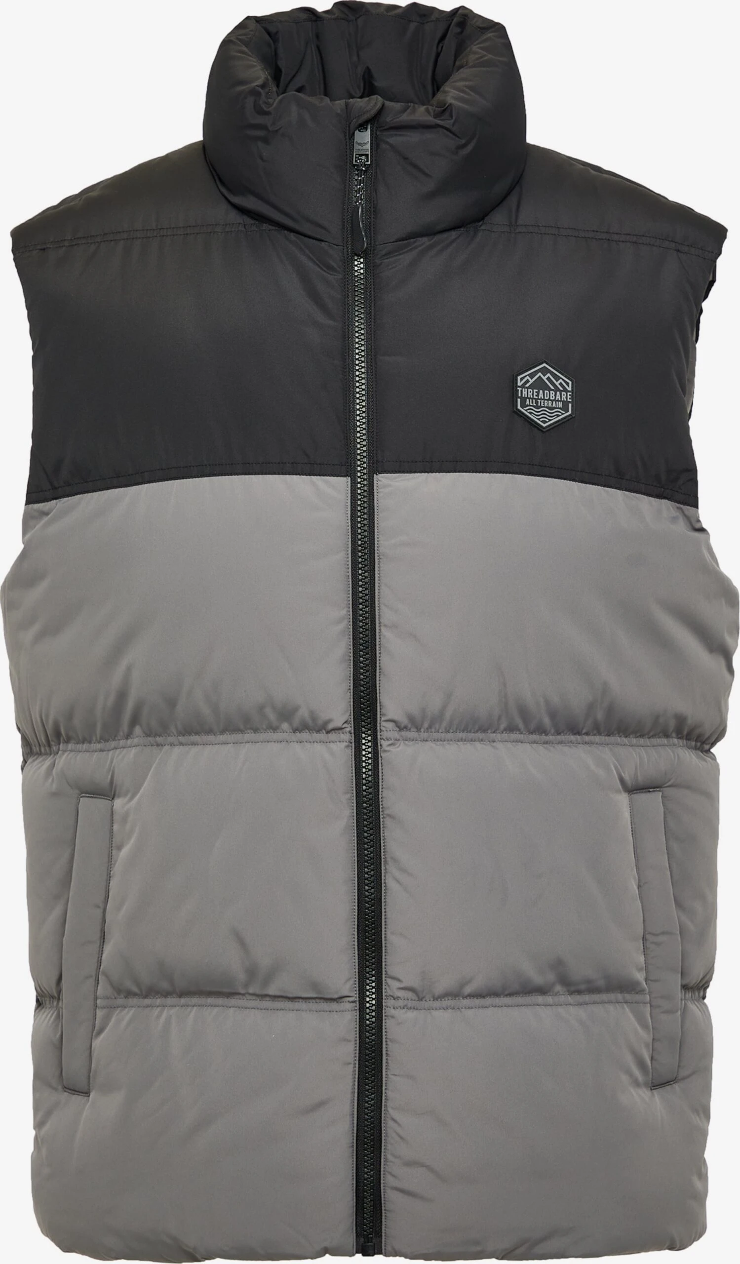 Threadbare Bodywarmers Bodywarmer Gilet Lethame Heren Zwart 3 Threadbare Bodywarmers Bodywarmer Gilet Lethame Heren Zwart