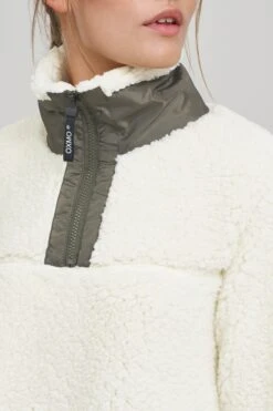 OXMO Truien Trui ELINA Dames Natuurwit -Chique Kleding Winkel 74f0a29b19398d3735da47dec1fcc0e5