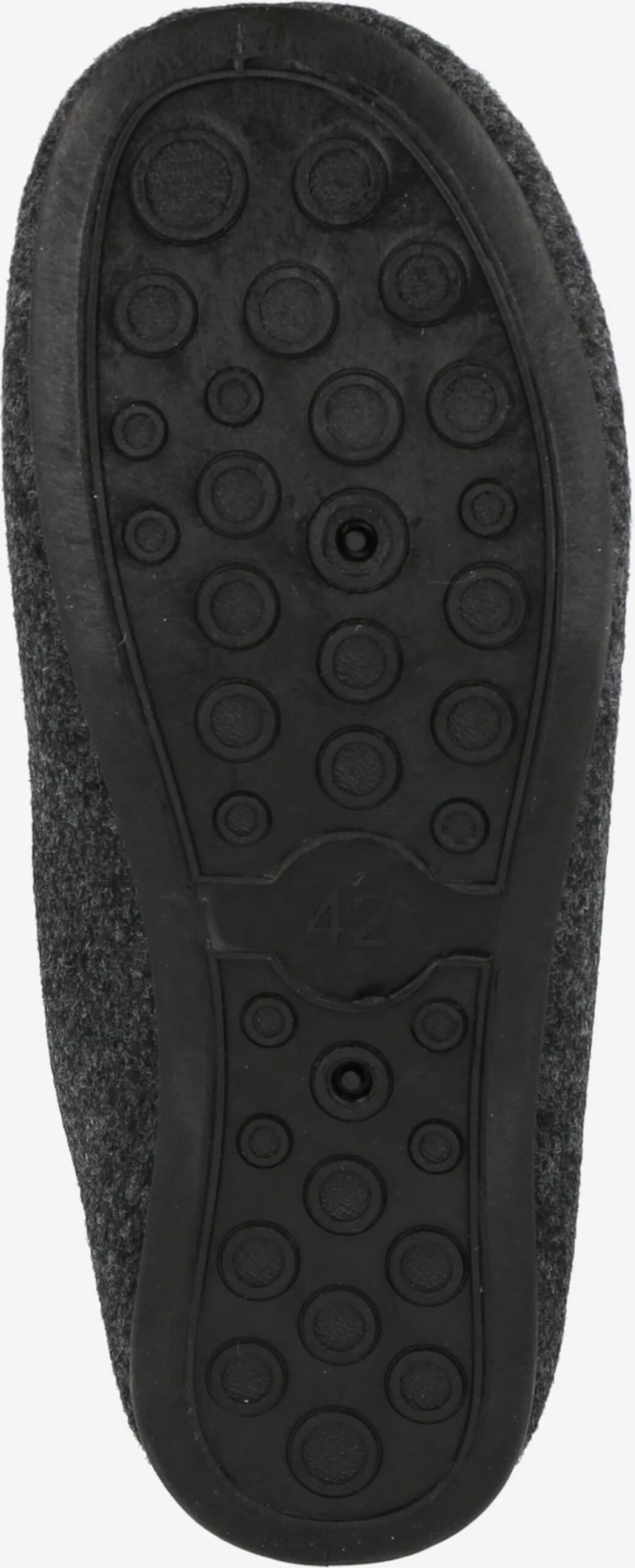 Dockers By Gerli Pantoffels Huisschoen Heren Donkergrijs 5 Dockers By Gerli Pantoffels Huisschoen Heren Donkergrijs - Afbeelding 3