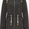 Schmuddelwedda Parkas Tussenparka Dames Antraciet -Chique Kleding Winkel 75897b1a36a43fac6d34f20286ec0c77