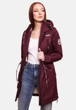 Marikoo Parkas Tussenparka Dames Bordeaux -Chique Kleding Winkel 758a9e596705ea72cac45cd05e7d0686
