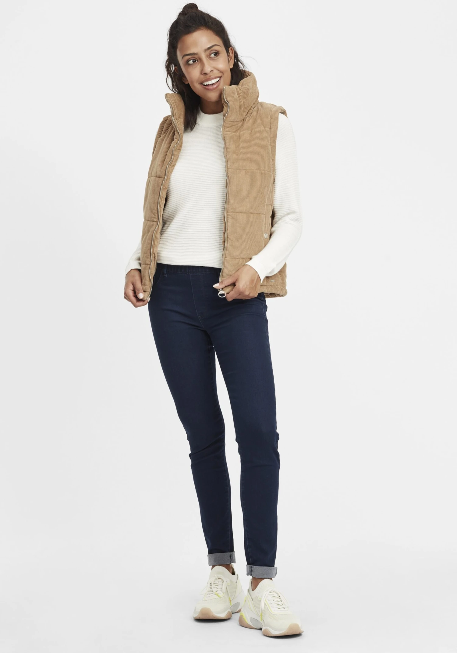 OXMO Bodywarmers Bodywarmer Videma Dames Bruin 5 OXMO Bodywarmers Bodywarmer Videma Dames Bruin - Afbeelding 3