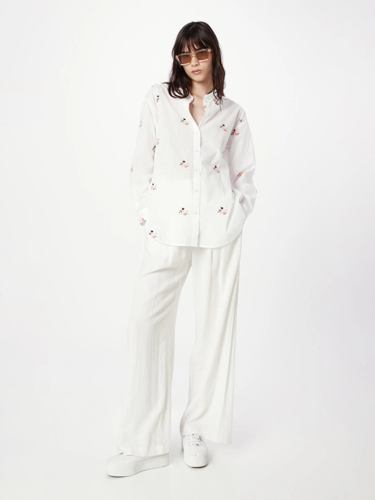 MOSS COPENHAGEN Overhemden Blouse Elvyne Dames Wit 7 MOSS COPENHAGEN Overhemden Blouse Elvyne Dames Wit - Afbeelding 5