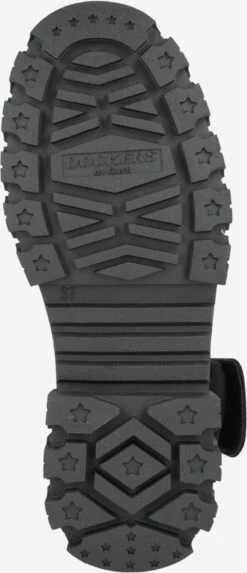 Dockers By Gerli Enkellaarsjes Veterlaarsjes Dames Zwart -Chique Kleding Winkel 777b9d73f9c6f8d6537159b4656a60c3