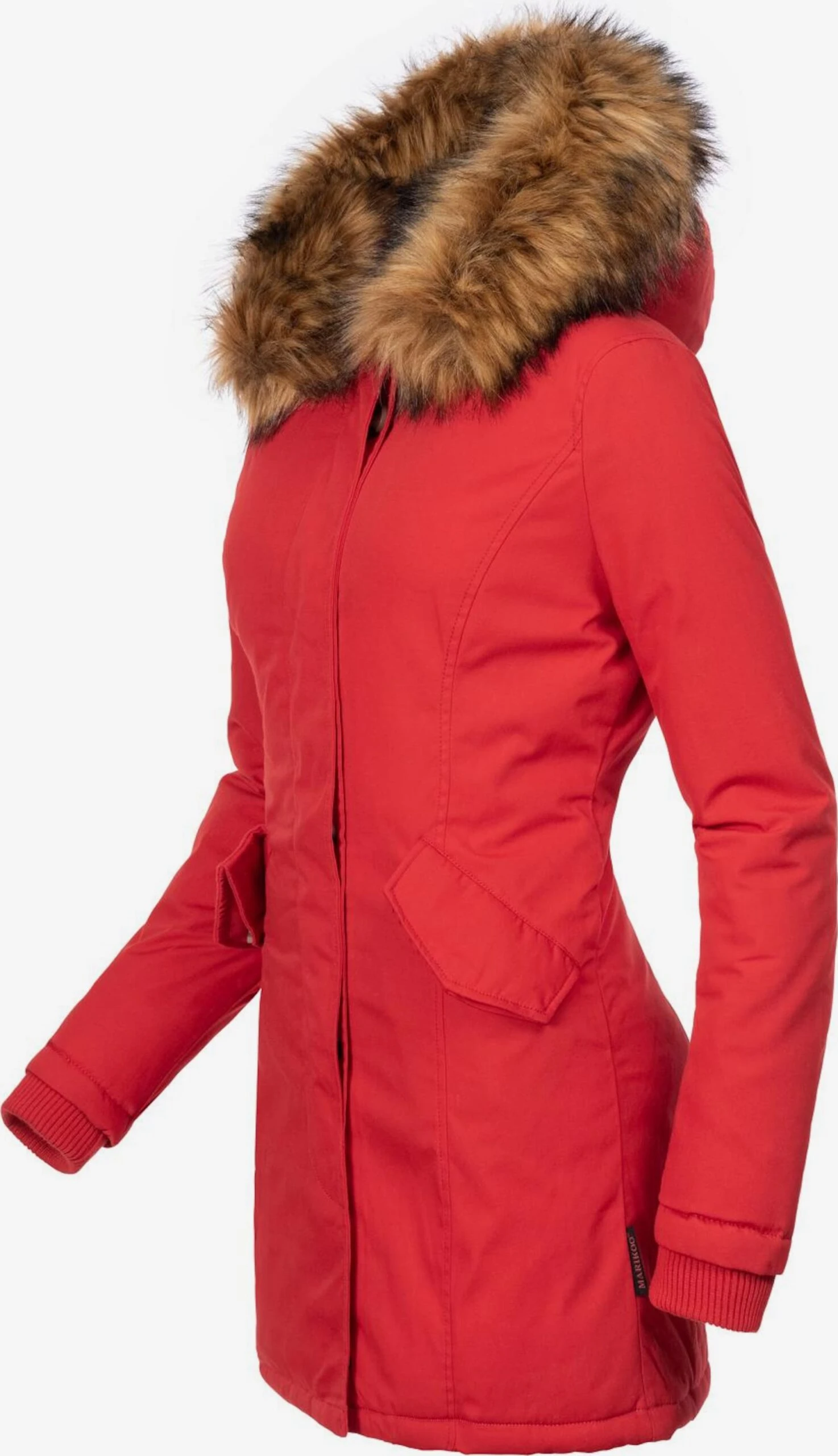 Marikoo Parkas Winterparka Karmaa Dames Rood 4 Marikoo Parkas Winterparka Karmaa Dames Rood - Afbeelding 2