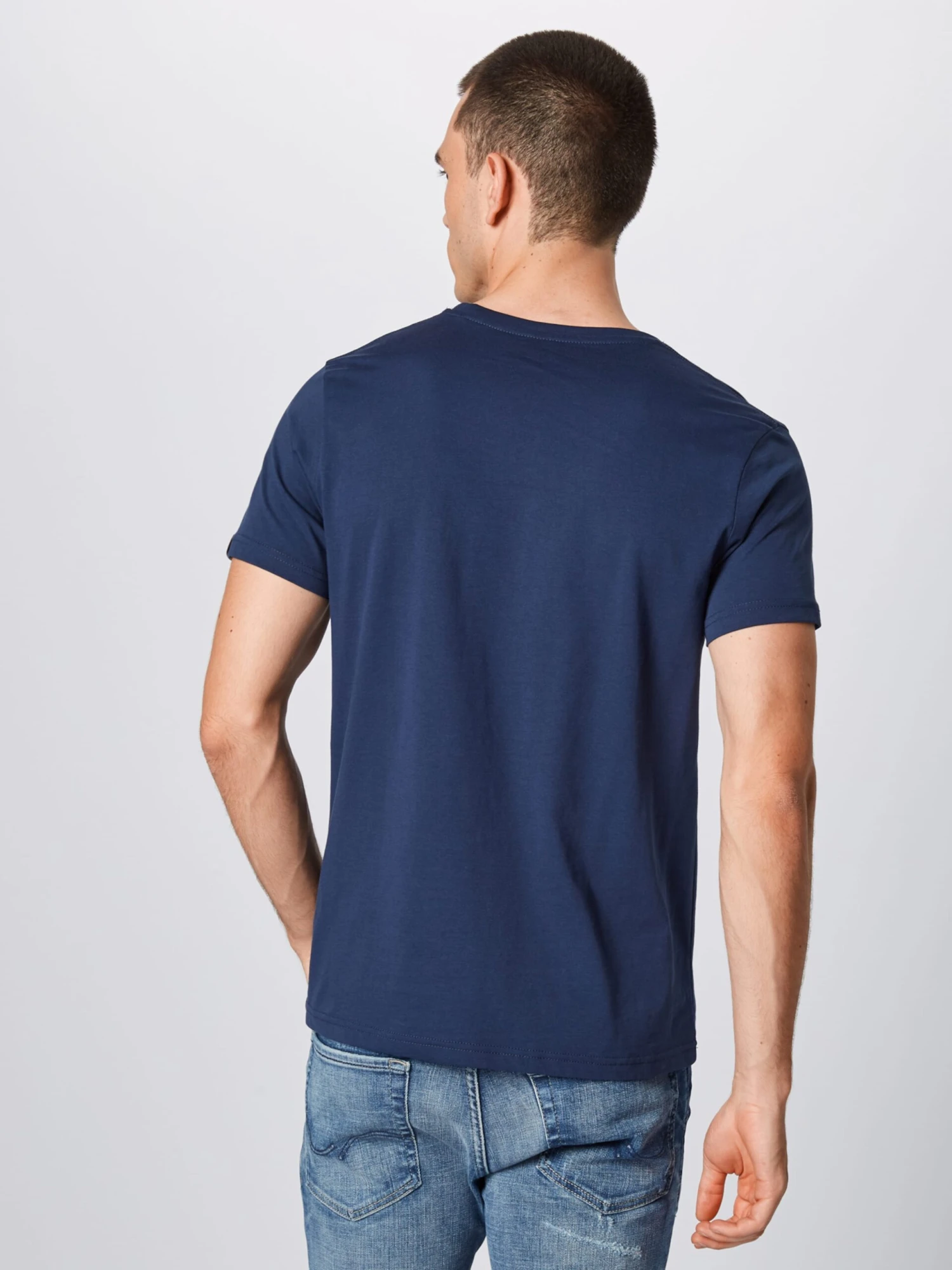Alpha Industries T-shirts Regular Fit Shirt Heren Navy 6 Alpha Industries T-shirts Regular Fit Shirt Heren Navy - Afbeelding 4
