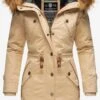 Marikoo Parkas Winterparka La Viva Dames Beige 1 Marikoo Parkas Winterparka La Viva Dames Beige -Chique Kleding Winkel 7e51b78c3ea0cbf9b32125157b145196