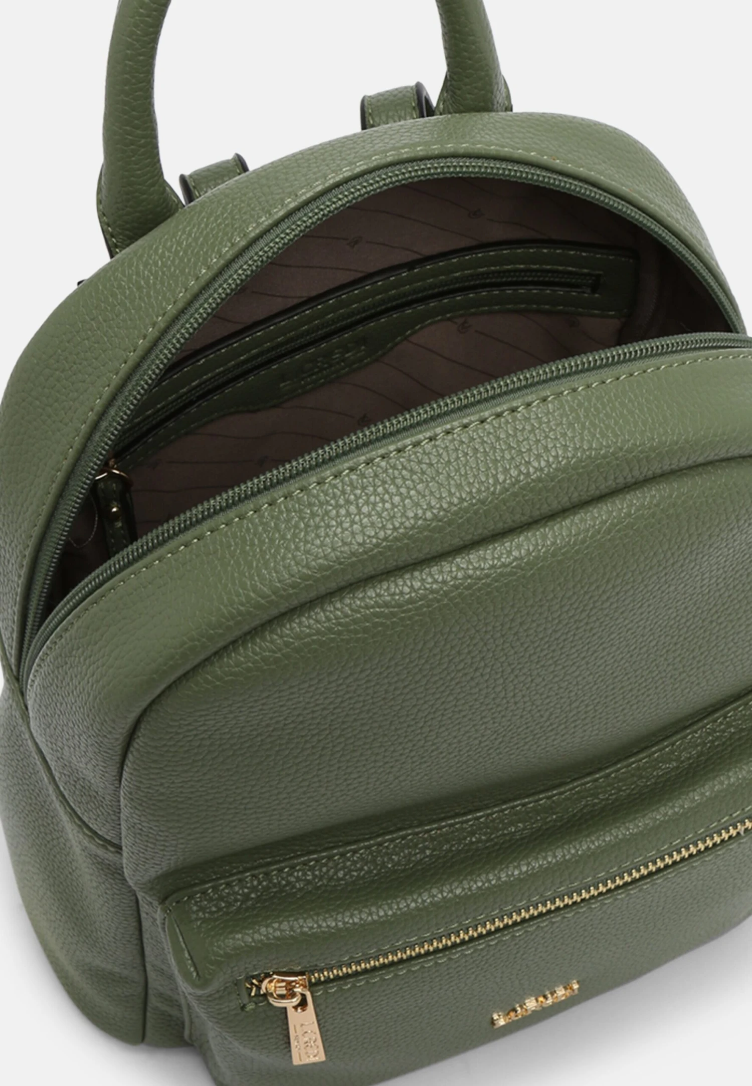 L.Credi Rugzakken Rugzak Budapest Dames Groen 7 L.Credi Rugzakken Rugzak Budapest Dames Groen - Afbeelding 5