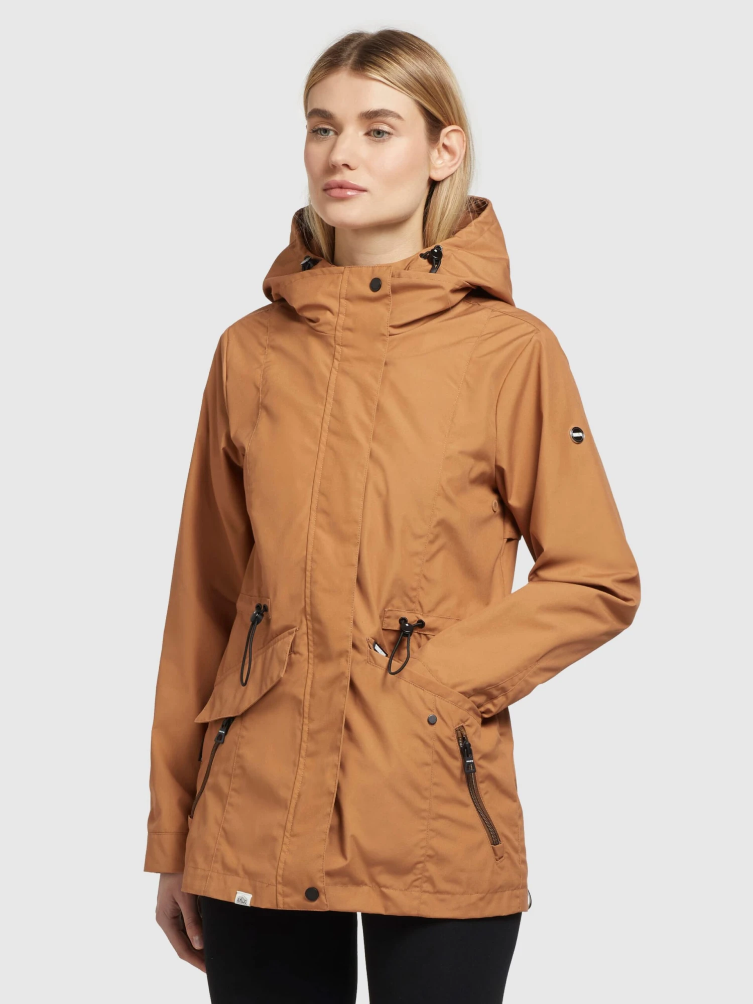 Khujo Parkas Tussenparka FELINA Dames Camel 4 Khujo Parkas Tussenparka FELINA Dames Camel - Afbeelding 2