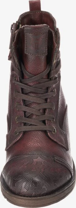 Mustang Enkellaarsjes Veterlaarsjes Dames Bordeaux 12 Mustang Enkellaarsjes Veterlaarsjes Dames Bordeaux -Chique Kleding Winkel 818a34a7e272ab5b3b09d5f8a1eca64e