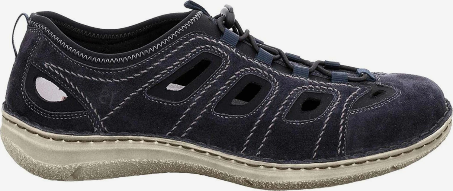 Josef Seibel Casual Veterschoenen Veterschoen Heren Donkerblauw 4 Josef Seibel Casual Veterschoenen Veterschoen Heren Donkerblauw - Afbeelding 2