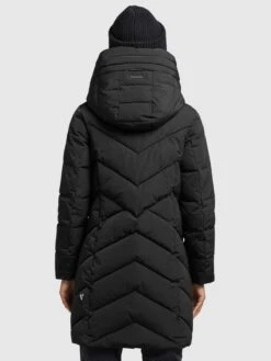 Khujo Wintermantels Wintermantel Formin Dames Zwart -Chique Kleding Winkel 82e7bd26fedb03ca38111daa53984d6b