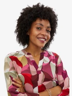 CARTOON Blouses Met Korte Mouw Blouse Dames Fuchsia 14 CARTOON Blouses Met Korte Mouw Blouse Dames Fuchsia -Chique Kleding Winkel 8310efa60fd89485a6b77e2c3e7fb557