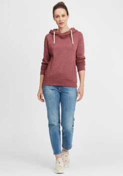 OXMO Hoodies Sweatshirt Vicky Hood Dames Rood / Bordeaux 10 OXMO Hoodies Sweatshirt Vicky Hood Dames Rood / Bordeaux -Chique Kleding Winkel 869f556cc172c56919d07b93971c2018