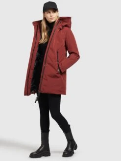 Khujo Winterjassen Winterjas Viona 3 Dames Roestrood 15 Khujo Winterjassen Winterjas Viona 3 Dames Roestrood -Chique Kleding Winkel 8831c16c32f5c16c1f5f482608546e47