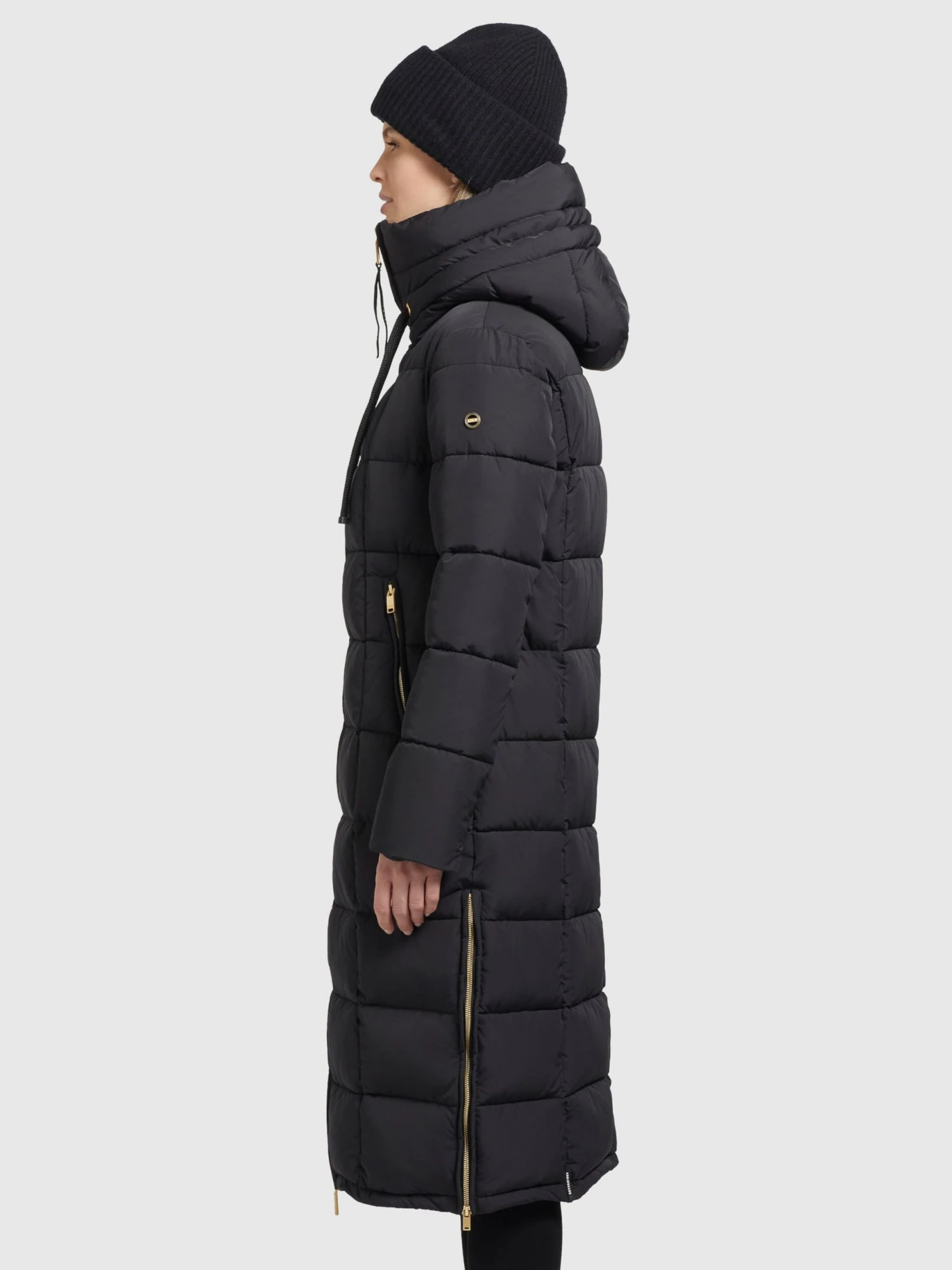 Khujo Wintermantels Wintermantel Aruba Dames Zwart 7 Khujo Wintermantels Wintermantel Aruba Dames Zwart - Afbeelding 5