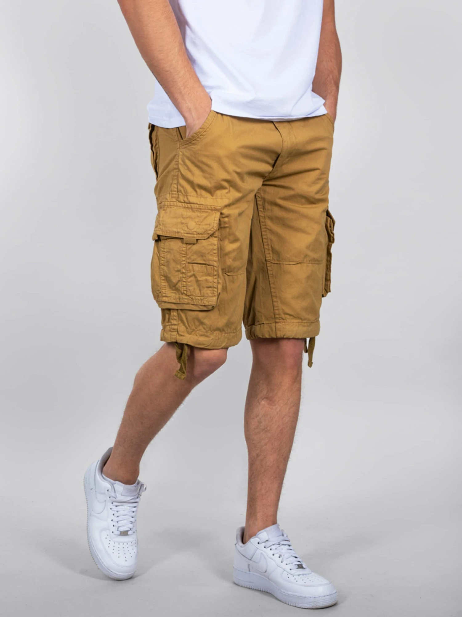 Alpha Industries Cargo Shorts Regular Cargobroek Jet Heren Riet 7 Alpha Industries Cargo Shorts Regular Cargobroek Jet Heren Riet - Afbeelding 5