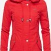 Marikoo Winterjassen Winterjas Bikoo Dames Rood -Chique Kleding Winkel 8d94fd7eee7d61557f170ca5e9af87df