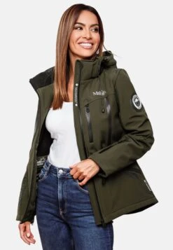 Marikoo Winterjassen Winterjas Dames Olijfgroen -Chique Kleding Winkel 8fa4f69031f275bc81a76cd9249c212d