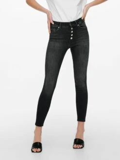 ONLY Jeans Skinny Jeans Bobby Dames Grijs -Chique Kleding Winkel 9269ab369328b2c6e0147cd050f13395