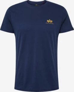 Alpha Industries T-shirts Regular Fit Shirt Heren Navy