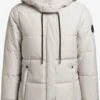 Khujo Winterjassen Winterjas Eunice Dames Offwhite -Chique Kleding Winkel 9464abd7768b540ffa340b562bb0fbe8