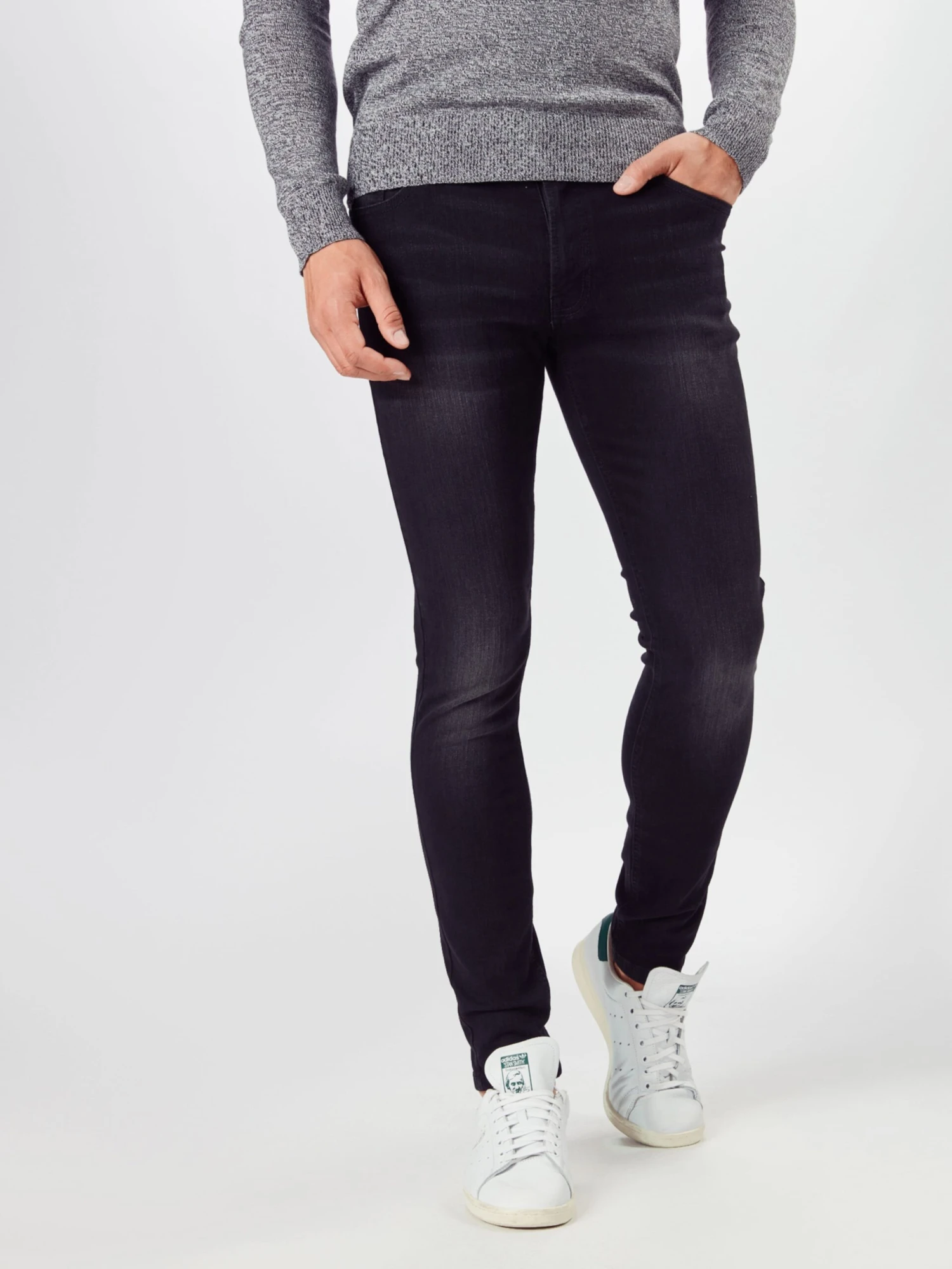 Denim Project Jeans Skinny Jeans MR. BLACK Heren Zwart 4 Denim Project Jeans Skinny Jeans MR. BLACK Heren Zwart - Afbeelding 2