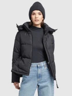 Khujo Winterjassen Winterjas Monty 2 Dames Nachtblauw -Chique Kleding Winkel 962b4c2920f2d34724d7a23a132d18bc