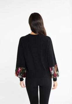 Faina Fijngebreide Truien Trui Caneva Dames Zwart 9 Faina Fijngebreide Truien Trui Caneva Dames Zwart -Chique Kleding Winkel 9914b18dd87319edd047194876586057