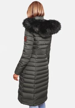 Navahoo Wintermantels Wintermantel Umay Dames Aardetinten -Chique Kleding Winkel 9a69e08a88ffaedf0dc3dc22c7e3b00b
