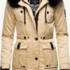 Navahoo Parkas Winterparka Luluna Dames Beige -Chique Kleding Winkel 9a8b7baefeef33b39f746d8bc7e91ae1