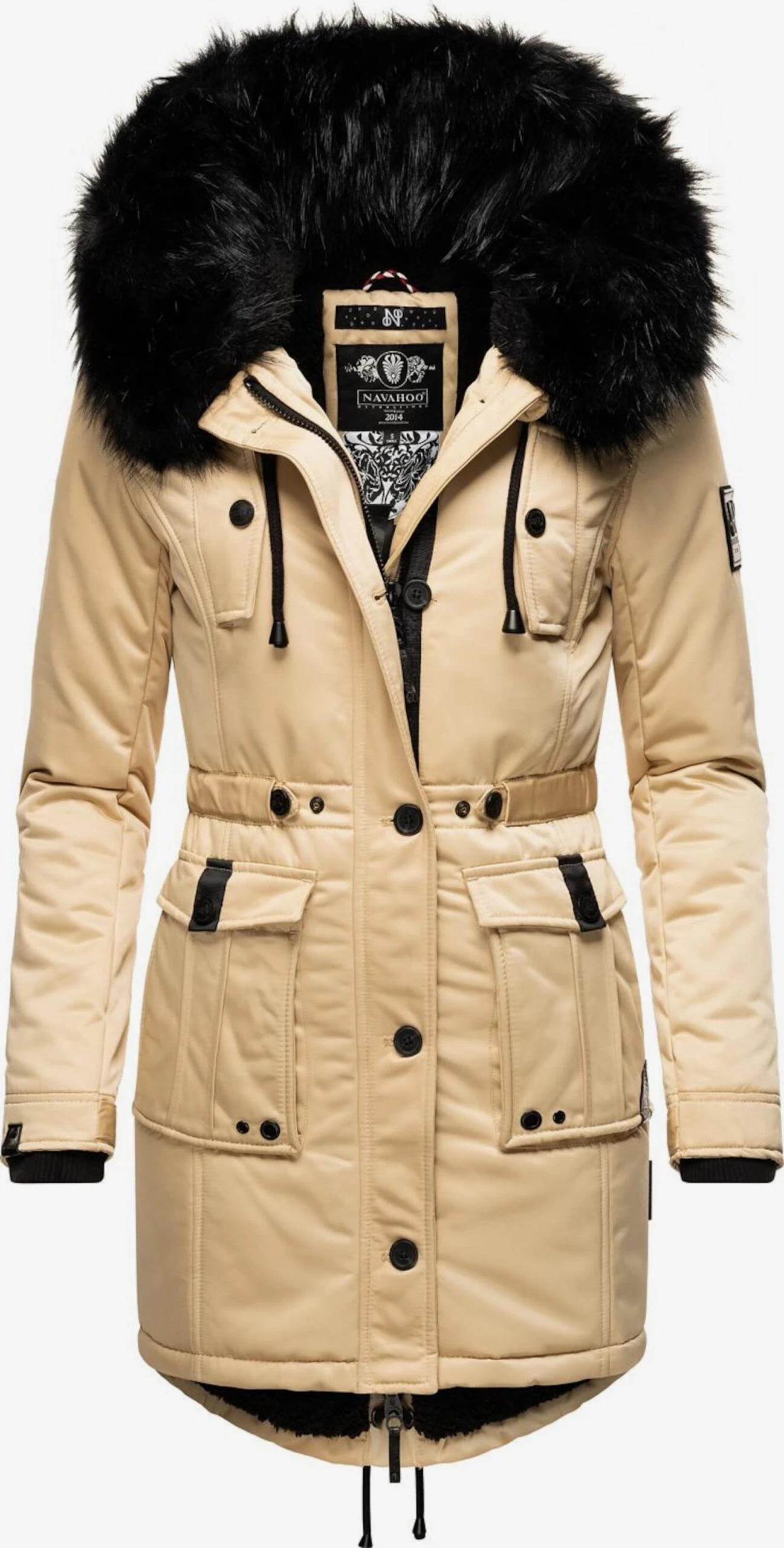 Navahoo Parkas Winterparka Luluna Dames Beige 3 Navahoo Parkas Winterparka Luluna Dames Beige