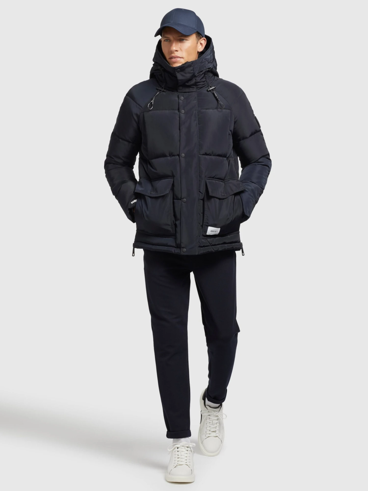 Khujo Winterjassen Winterjas Jedi Heren Donkerblauw 8 Khujo Winterjassen Winterjas Jedi Heren Donkerblauw - Afbeelding 6