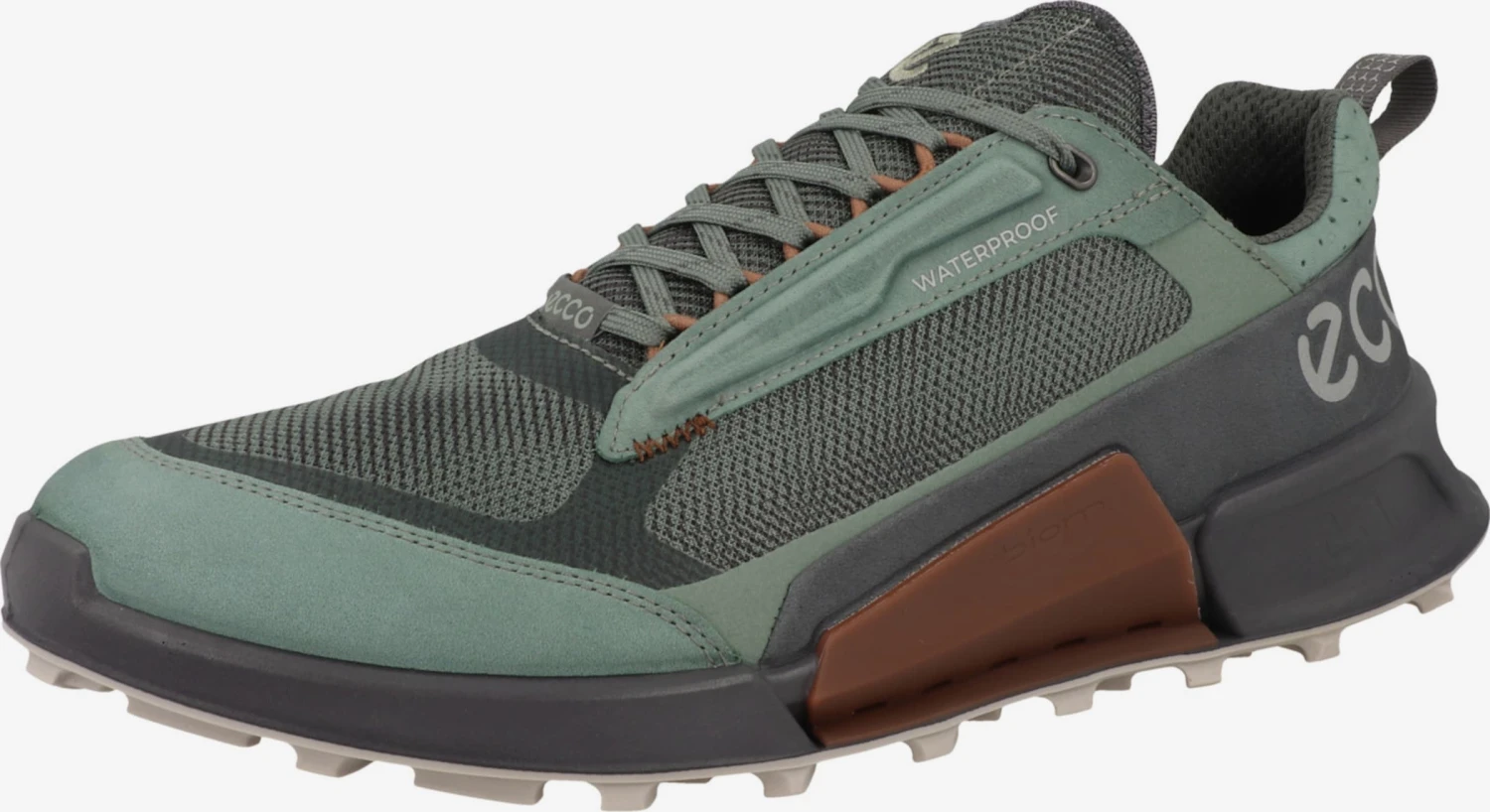ECCO Sportieve Veterschoenen Sportieve Veterschoen Biom 2.1 X Mountain Heren Kaki / Lichtgroen 3 ECCO Sportieve Veterschoenen Sportieve Veterschoen Biom 2.1 X Mountain Heren Kaki / Lichtgroen