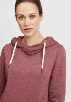 OXMO Hoodies Sweatshirt Vicky Hood Dames Rood / Bordeaux 12 OXMO Hoodies Sweatshirt Vicky Hood Dames Rood / Bordeaux -Chique Kleding Winkel 9e7ad80eed3750a55e99d27287d7fc5f