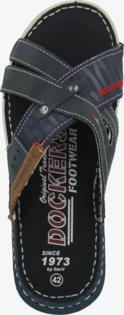 Dockers By Gerli Instappers Muiltjes Heren Navy -Chique Kleding Winkel a0f86986ab454586d4b0dbd037520c5e