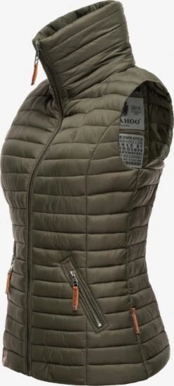 Navahoo Bodywarmers Bodywarmer Shadaa Dames Kaki 13 Navahoo Bodywarmers Bodywarmer Shadaa Dames Kaki -Chique Kleding Winkel a1461c19345c2b5baba1eed222c65277