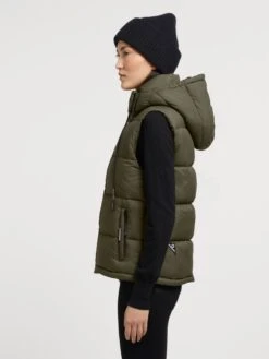 Khujo Bodywarmers Bodywarmer Eden Dames Kaki 14 Khujo Bodywarmers Bodywarmer Eden Dames Kaki -Chique Kleding Winkel a31c2ffd6d712dabbcffe8c55149fc74