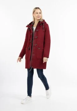Schmuddelwedda Duffelcoats Tussenmantel Dames Merlot 10 Schmuddelwedda Duffelcoats Tussenmantel Dames Merlot -Chique Kleding Winkel a3252b7cca92528fa9c9246ebc03ca53