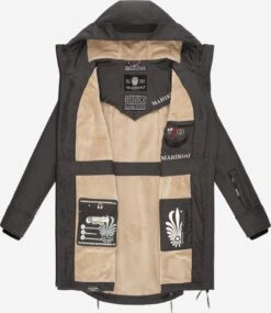 Marikoo Parkas Tussenparka Dames Aardetinten -Chique Kleding Winkel a37b419e8ed3a08c4126ee7071b19656