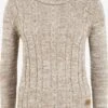 OXMO Coltruien Trui Philipa Dames Beige / Lichtbeige / Beige Gemêleerd 1 OXMO Coltruien Trui Philipa Dames Beige / Lichtbeige / Beige Gemêleerd -Chique Kleding Winkel a3a48bef02da8f226c2544e68d5d083e