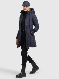 Khujo Winterjassen Winterjas Jerry Dames Navy 12 Khujo Winterjassen Winterjas Jerry Dames Navy -Chique Kleding Winkel a47e611c7deda1ba1b69be1c0475b10f