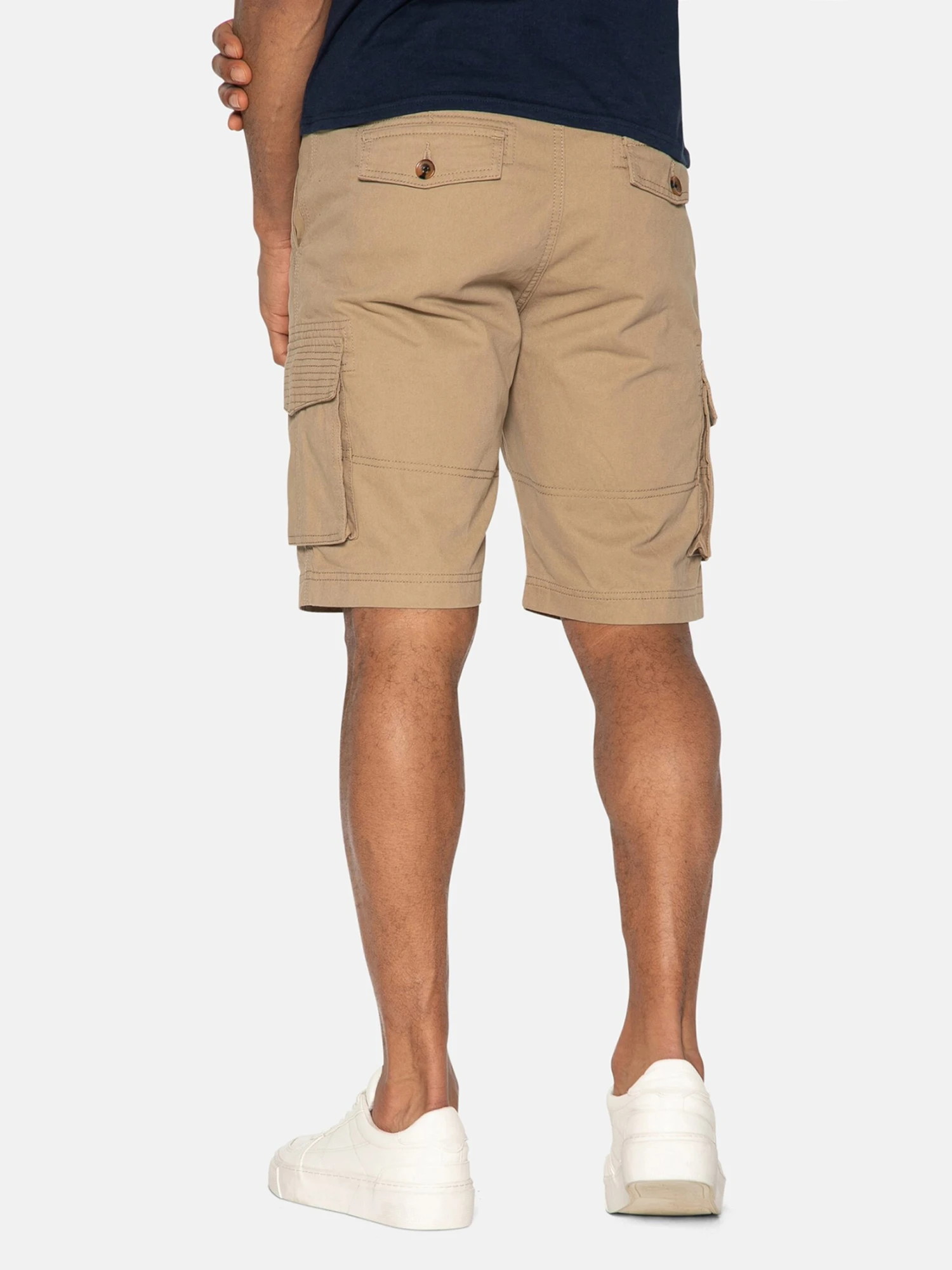 Threadbare Cargo Shorts Regular Cargobroek Bute Heren Beige 6 Threadbare Cargo Shorts Regular Cargobroek Bute Heren Beige - Afbeelding 4